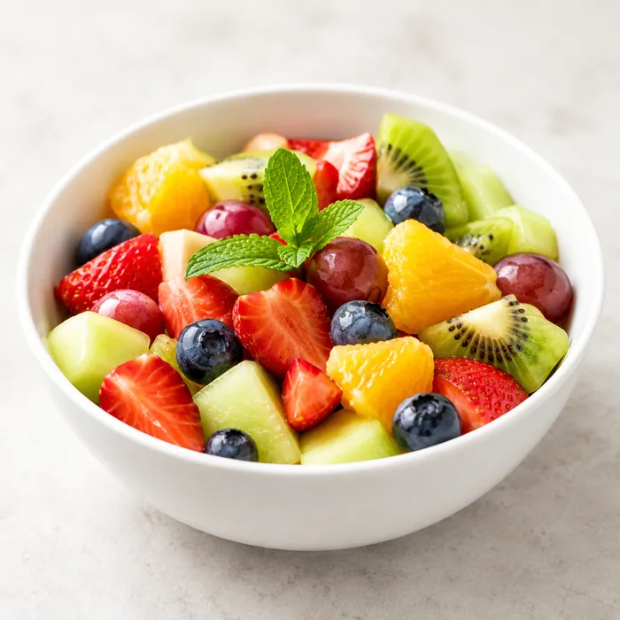 Seasonal fruit bowl